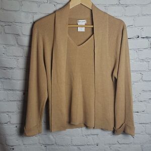 Pierre Cardin Tan Sweater